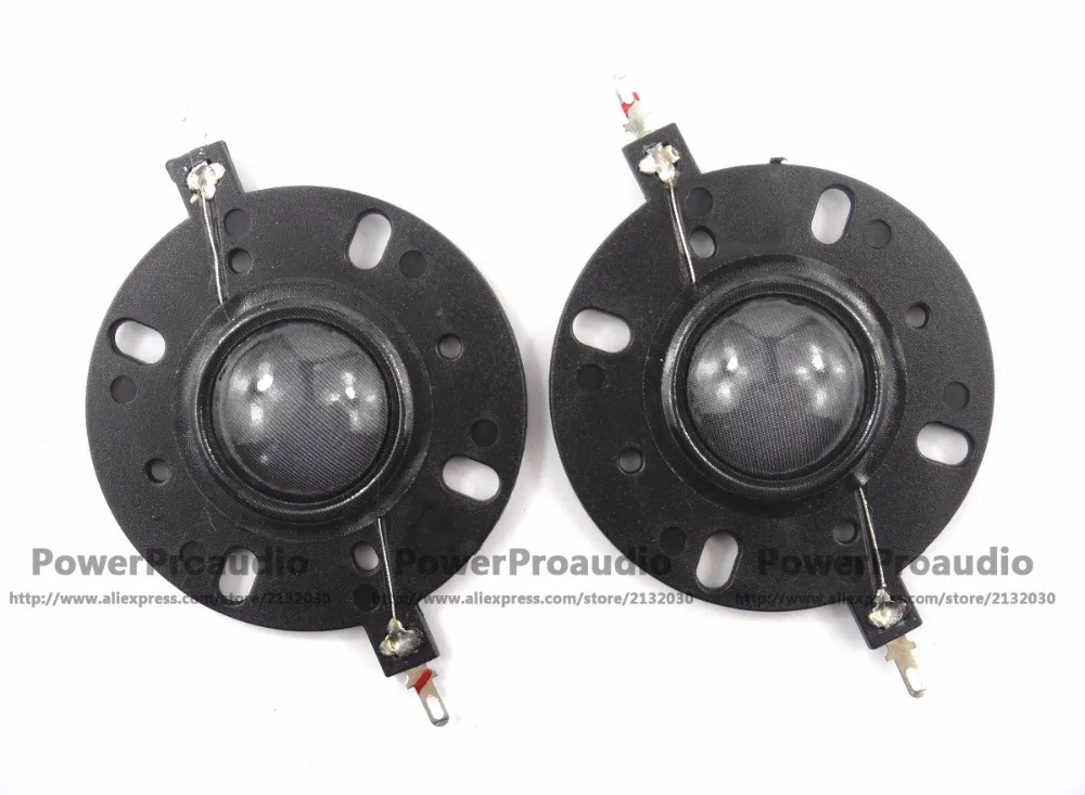 2 peças de alta qualidade 25.5mm 25.4mm bobina de voz substituição de seda 8ohm