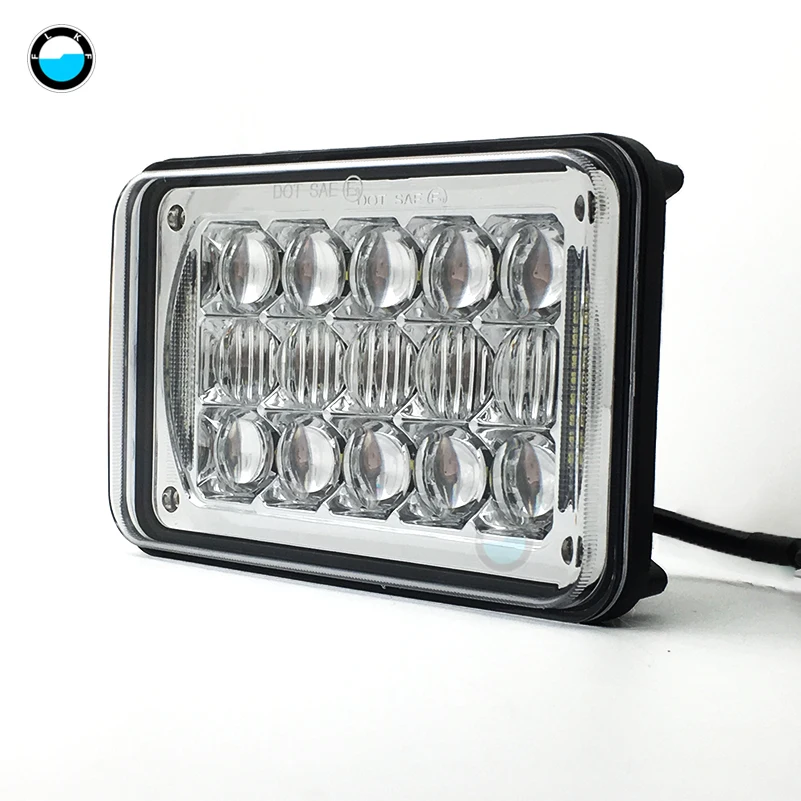 1 pcs 4X6\'\' 5D 48W LED Headlight Light Bulb Hi/Lo Beam Headlamp DRL for Truck SUV for Honda XR650 XR250 XR400 Suzuki DRZ.