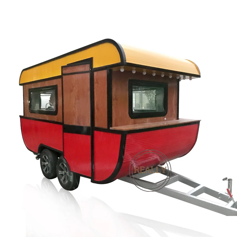 European Outdoor Lebensmittel Lkw Mobile Küche Länge Getränke Straße Catering Anhänger Kaffee Bar Blase Tee Heißer Hund Lebensmittel Lebensmittel Warenkorb