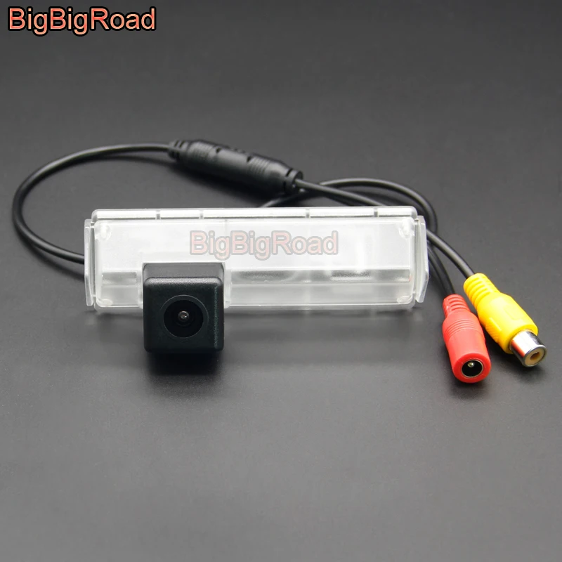 BigBigRoad Vehicle Wireless Rear View Camera HD Color Image Waterproof For Mitsubishi Challenger Montero Sport 2008-2015 Colt