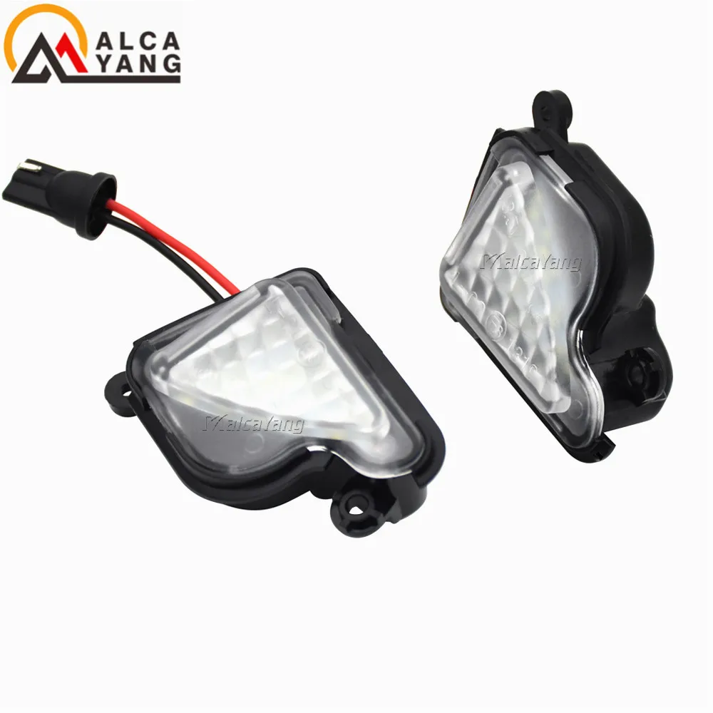 2 Stück 6000K Weiße LED-Seiten-Spiegelleuchten für Skoda Octavia 3 2 5E 1Z 2004-2020 Skoda Superb 3 2 B6 B8 2008-2021 – Detail 14