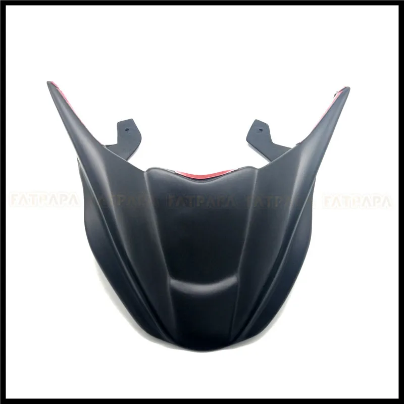 For KAWASAKI Versys300 Versys X300  Versys X-300 Motorcycle Accessories Matte Black ABS Headlight Fairing front Retrofit fender