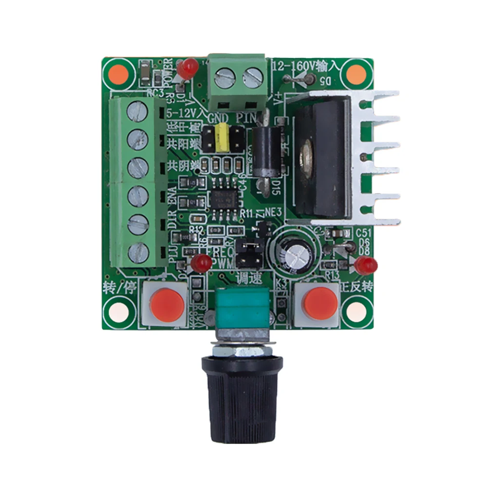 

1 Pcs Stepper Motor Driver Controller Speed Regulator Pulse Signal Generator Module for DIY Robot Electronic Components