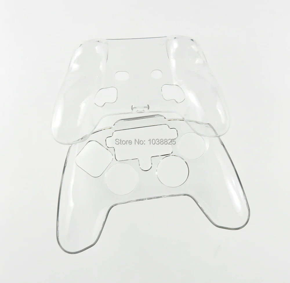 PS4 Elite Nacon2 컨트롤러 크리스탈 케이스, 투명 커버 쉘 스크래치 PC 하드 박스 PS4 Elite Nacon Revolution Pro