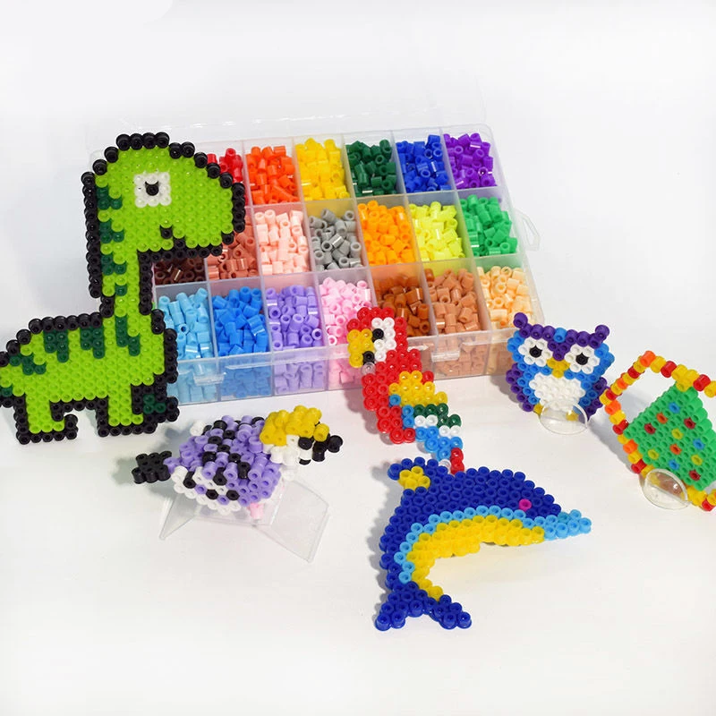 NEW 72 colors 39000pcs Perler Toy Kit 5mm 2.6mm Hama beads 3D Puzzle DIY Toy Kids Creative Handmade Craft Toy Gift