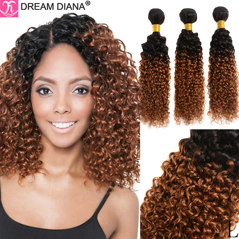 Dreamdiana 10a Ombre Malaysian Hair T1b/30 10 \