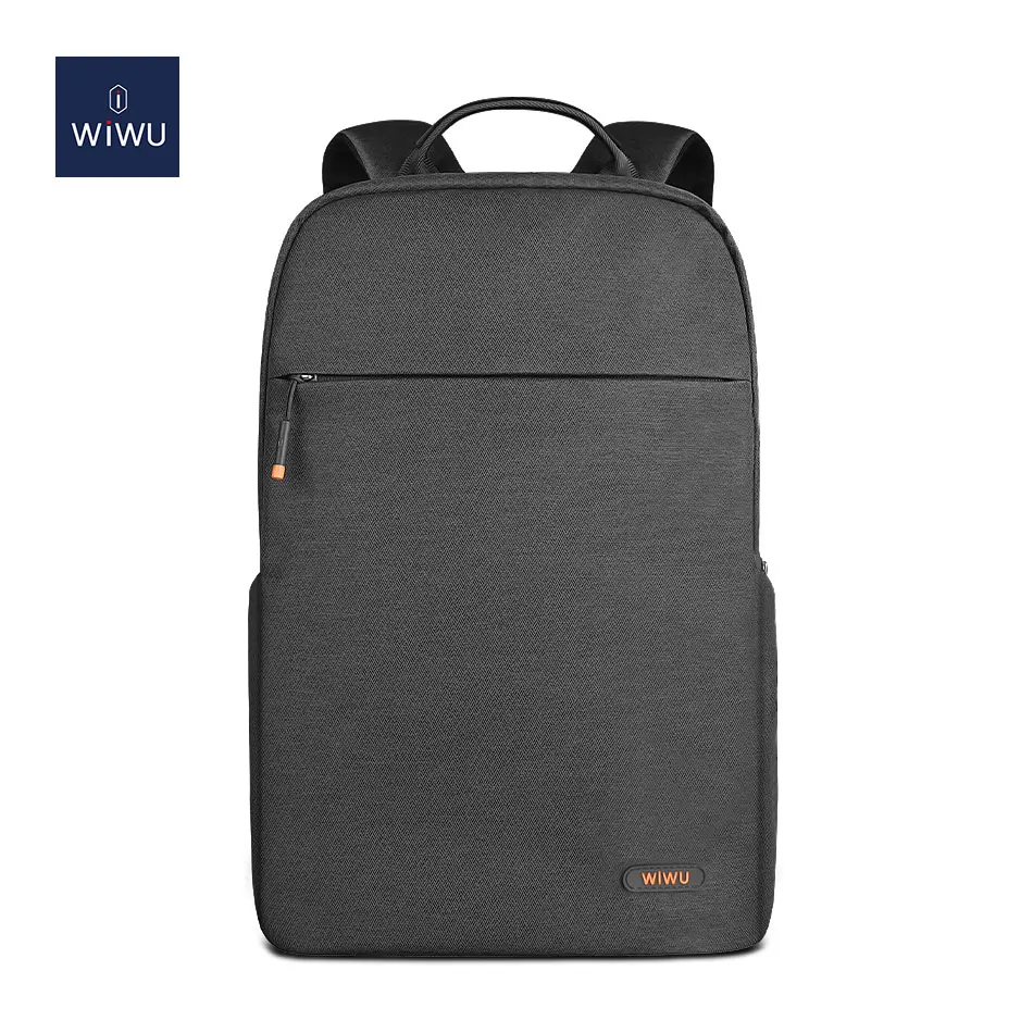 WIWU najnowszy plecak na laptopa 15.6 o dużej pojemności nylonowy wodoodporny plecak szkolny lekka torba na ramię dla MacBook Air 15.3