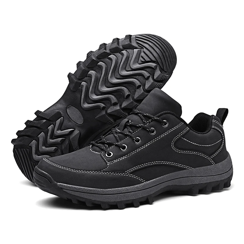 Men Sports Hiking Shoes Breathable Mountain Climbing Footwear Trekking Man Sneakers Classic Casual Outdoor Mountain Shoes Winter