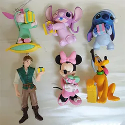1PCS 6-8CM Disney Prince stitch Minnie mouse piggy Pluto Christmas limited pendant packing bulk cargo
