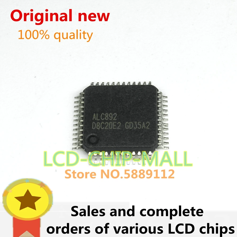 

15PCS IN STOCK ALC892 NT71208FG-904 IT8502E-JXT ATMEGA128-16AI ATMEGA128L-8AU QFP