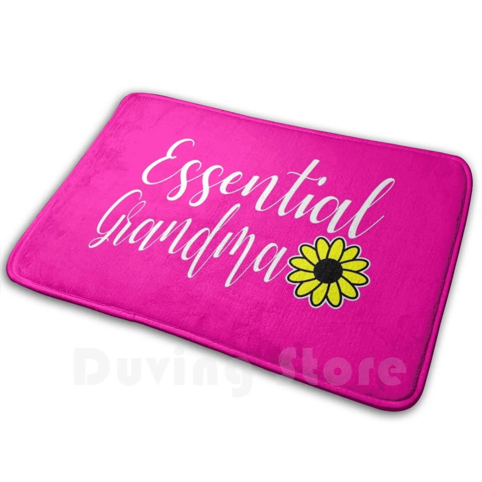 Essential Grandma Carpet Mat Rug Cushion Soft Essential Grandma Mothers Day Birthday Christmas Granny Grandmother