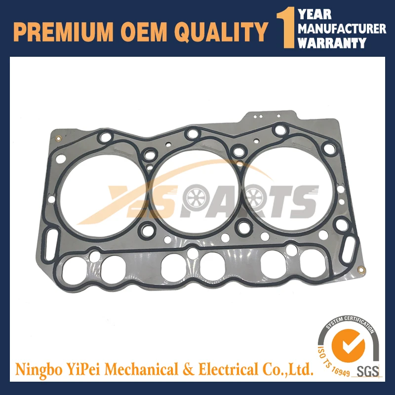 New Cylinder Head Gasket 119265-01341 for Yanmar 3TN68 3TNE68 engine 119265-01340