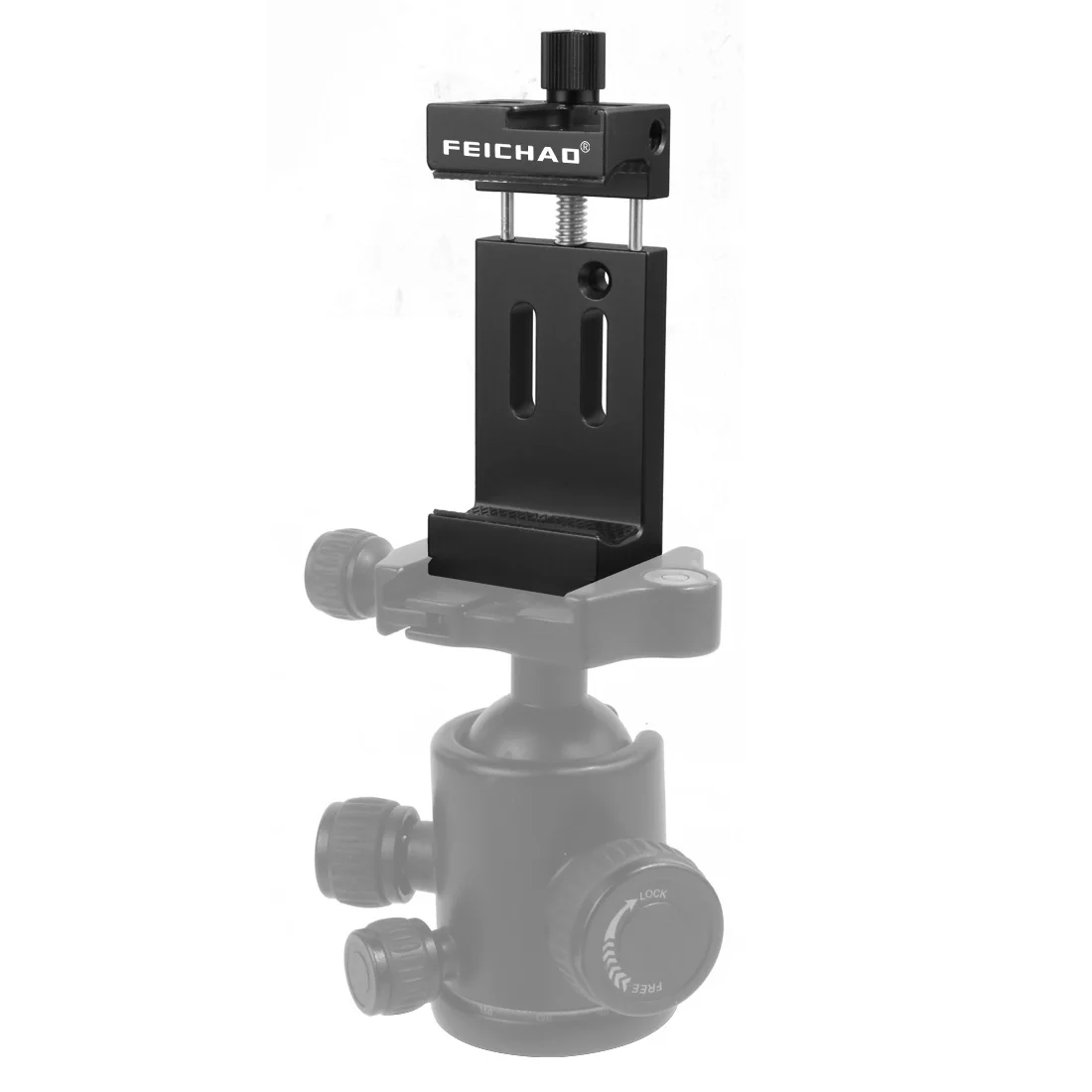 Klip Braket Dudukan Ponsel Pintar untuk Mikrofon Senter Kamera GoPro dengan Dudukan Sepatu Dingin Level Spirit 1/4 3/8 Klem Tripod Ponsel