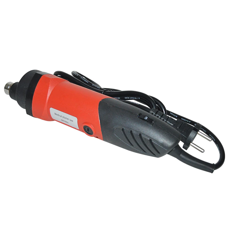 Medidor ortopédico elétrico para emplastro, instrumento médico de 220v/110v com troca de velocidade por 12500 rpm/min, materiais de polímero