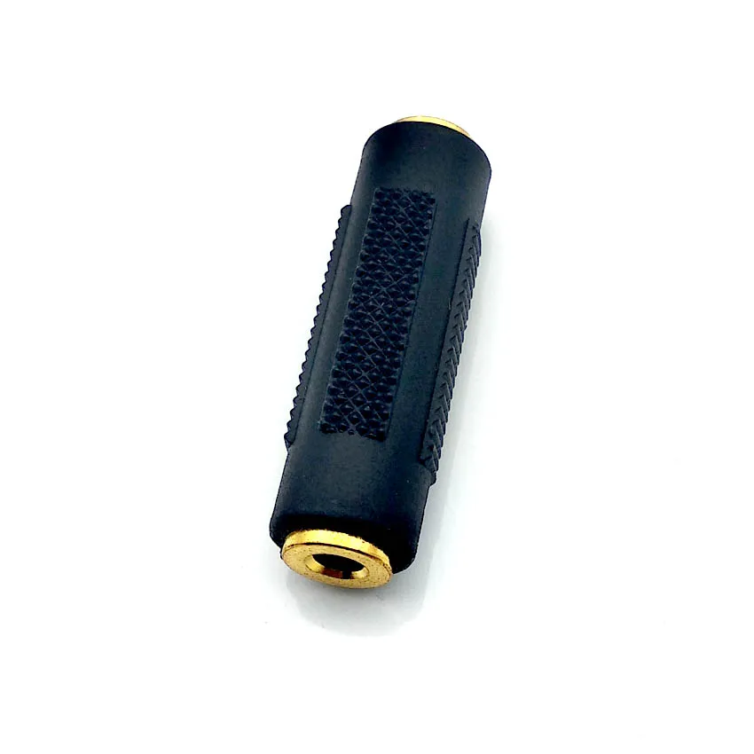 1pcs 3.5 mm Female to 3.5mm Female Jack Stereo Coupler Adapter