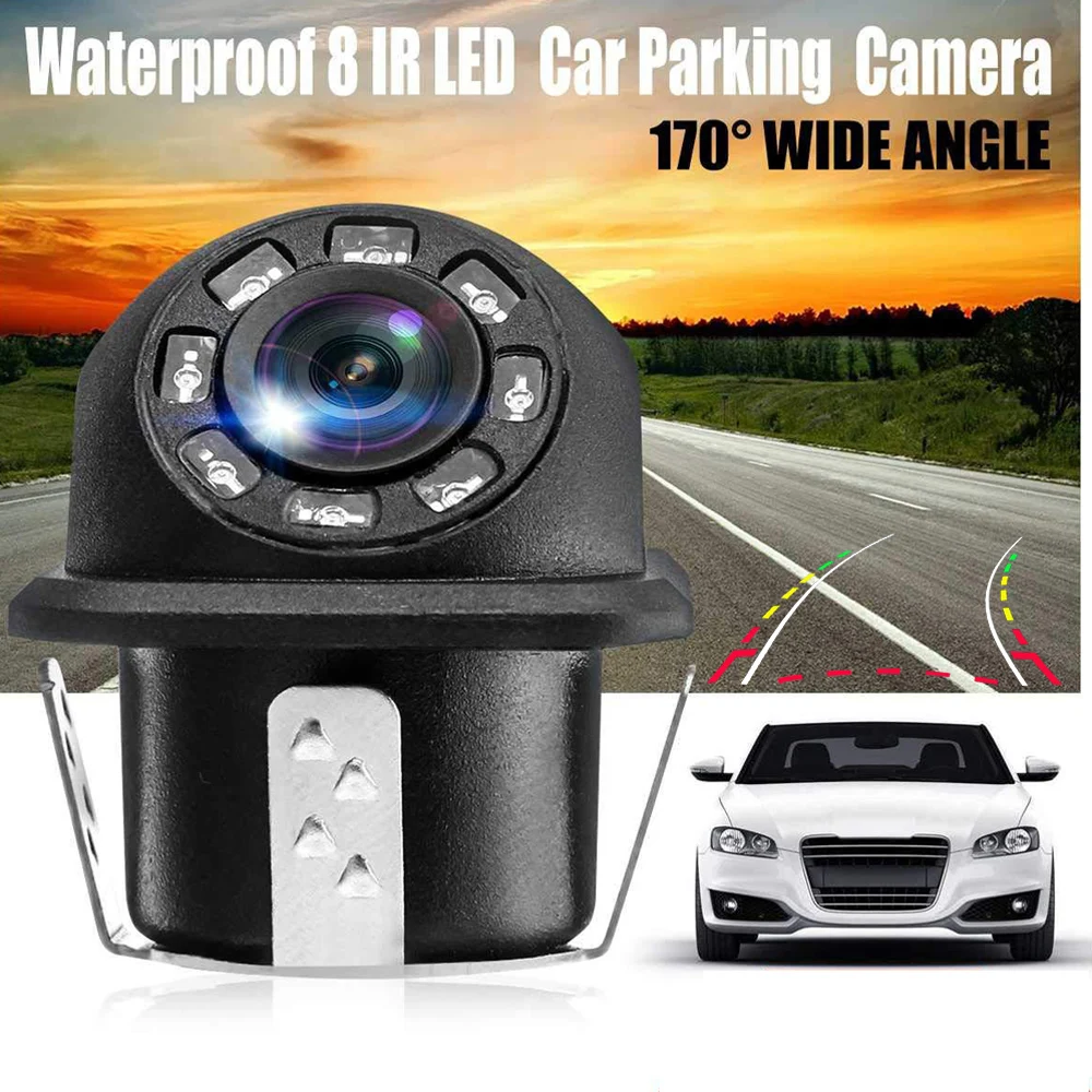 

Car Rear View Camera HD CCD Reverse Backup Auto Reversing Parking Assistance Intelligent Dynamic Trajectory Tracks Moving