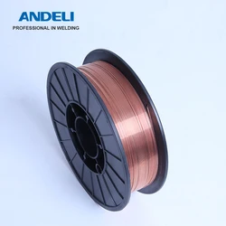 Andeli 0.8/1.0mm fio de solda de aço carbono 1kg para fios de soldagem de gás mig para a máquina de solda mig