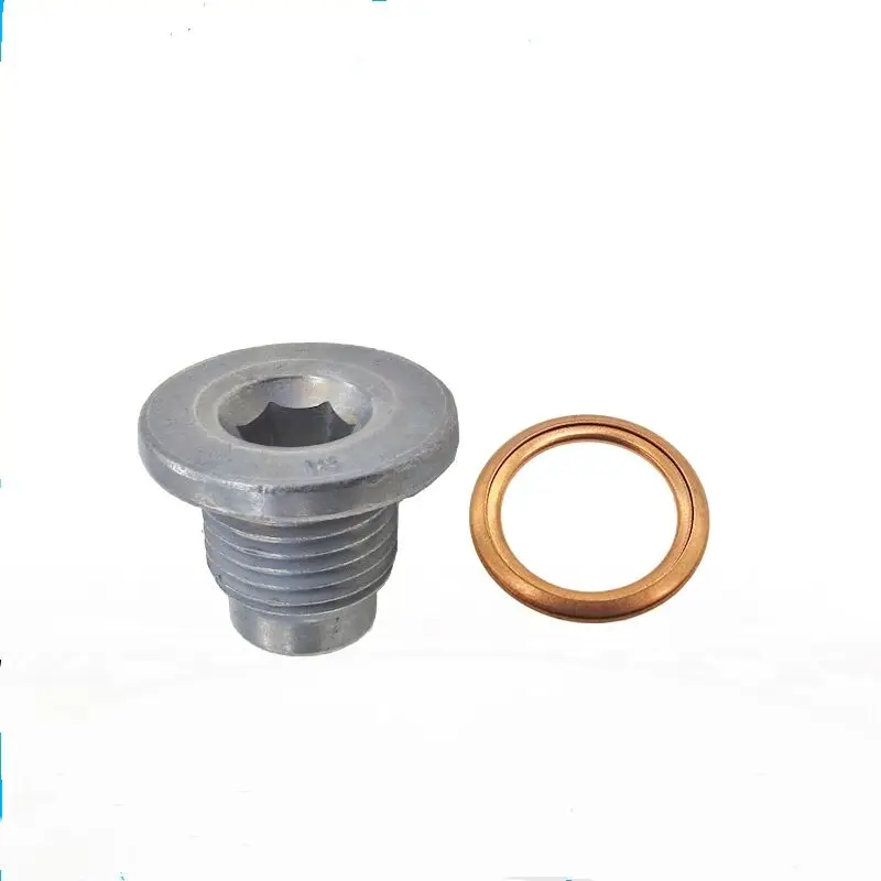 For Peugeot 3008 408 508 Citroen C5 C4LC3-XT 1.2T 1.6T oil pan screw gasket oil drain screw