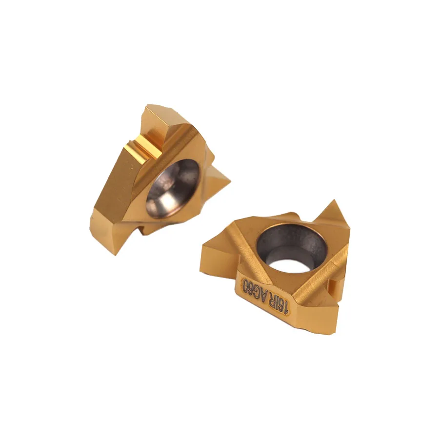Z16ERAG60 YBG203 Z16IR AG60 YBG203 inserti in metallo duro per filettatura utensili da taglio per tornio CNC Z16ER AG60 fresa per tornitura di filetti