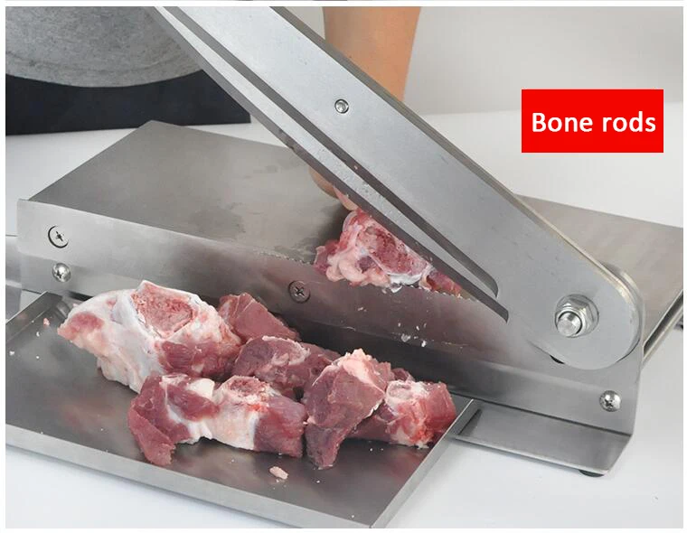 15 Inch Bone Cutting Machine Pig's Feet Lamb Chops SteakSheep Hoof Big Bone Cutter Commercial Bone Cutter Machine 33cm Blade