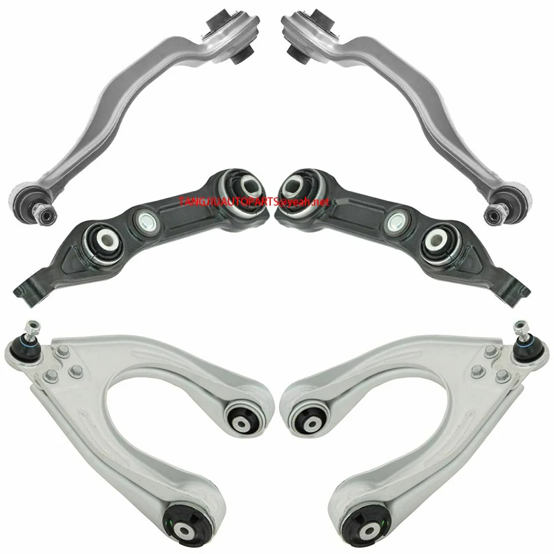 6PCS Control Arm Fit MERCEDES-BENZ E-Class 2002-2008 E63 AMG E550 E55 AMG E500 E350 2113308907 2193300107