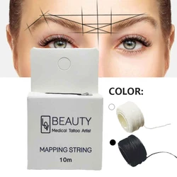 Mapping pre-ink string for Microblading eyebow Make Up Dyeing Liners Thread Semi Permanent Positioning Eyebrow Measuring Tool