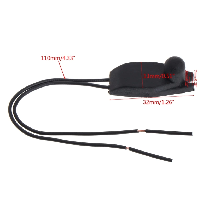 Sensor de temperatura del aire exterior del coche, accesorio exterior del ambiente para PEUGEOT 206, 207, 208, 306, 307, 407, estilismo del coche