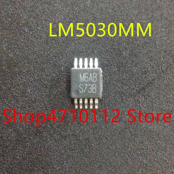 10 개/몫 새로운 LM5030MM LM5033MM LM5033MMX LM5030MMX LM5030 S73B LM5033 SCVB MSOP10