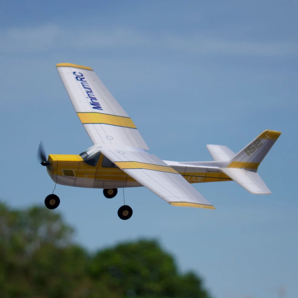 ミニチュアワードキット,飛行機の固定翼,3チャンネルのストレーナーキット,子供向けの屋外おもちゃ,ギフト,黄色,360mm