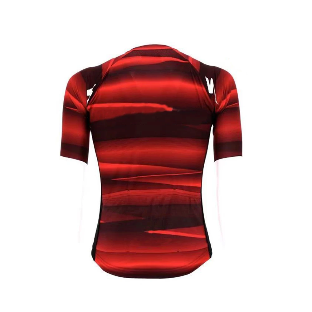 Cycling Jersey 2023 Short Sleeve  And Long  Bicycle Team - Black/Red