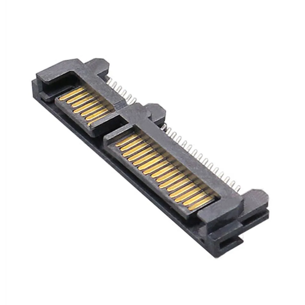 2-10 pz SATA 7P + 15P maschio SMT Splint SMD 22pin SATA unità a stato solido connettore porta presa interfaccia disco rigido