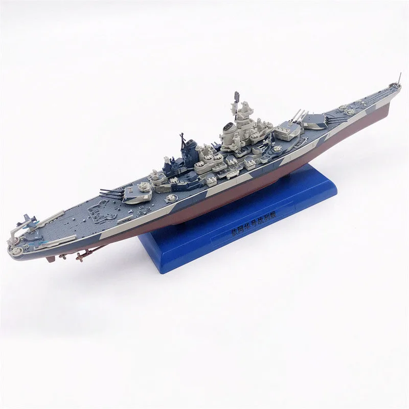 Diecast 1:1000 Scale USS Iowa Military Battleship Model Simulation Model Collection Souvenir Ornaments Display