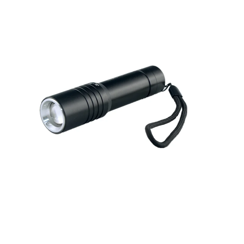 Super Bright Diving Flashlight IP68 Highest Waterproof Rating Professional Diving Light Powered by 18650 Battery With Hand Rope