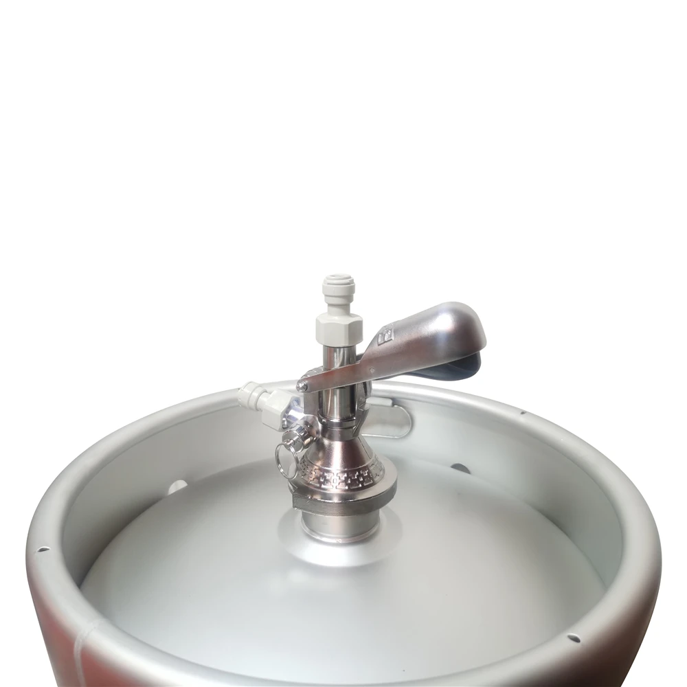 TWELVETAP-A-Type Keg Coupler, Draft Beer Dispenser, Home Brew Connectors, Coupler Head for Home brew Wine, Bar Club