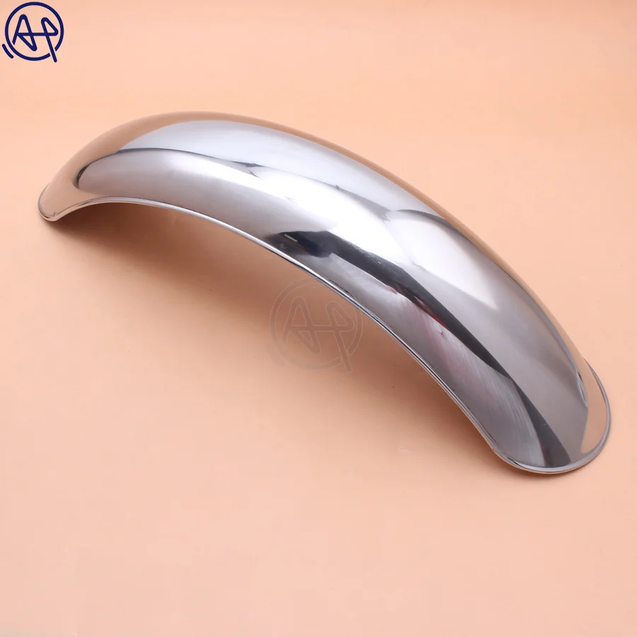Motorcycle Retro Rear Motorcycle Chrome/Black Metal Fender Mudguard for Vintage Harley BOB