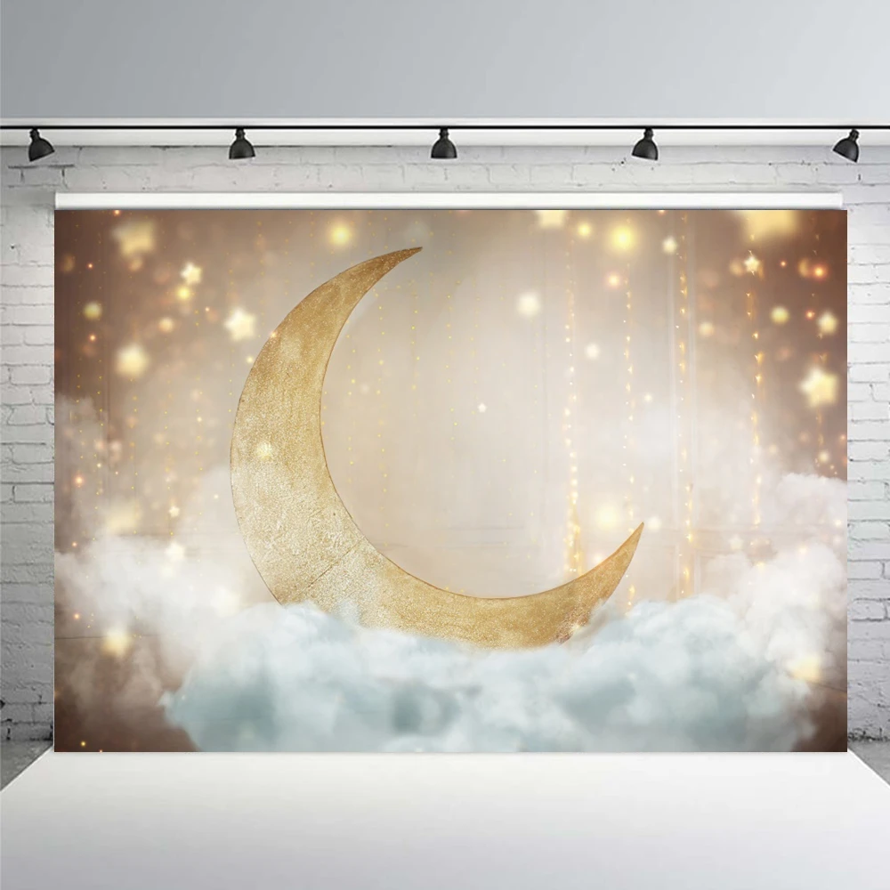 Yeele Dreamlike-خلفية للتصوير الفوتوغرافي على شكل نجمة ، خلفية ضوء القمر ، خلفية للتصوير الفوتوغرافي ، استوديو الصور