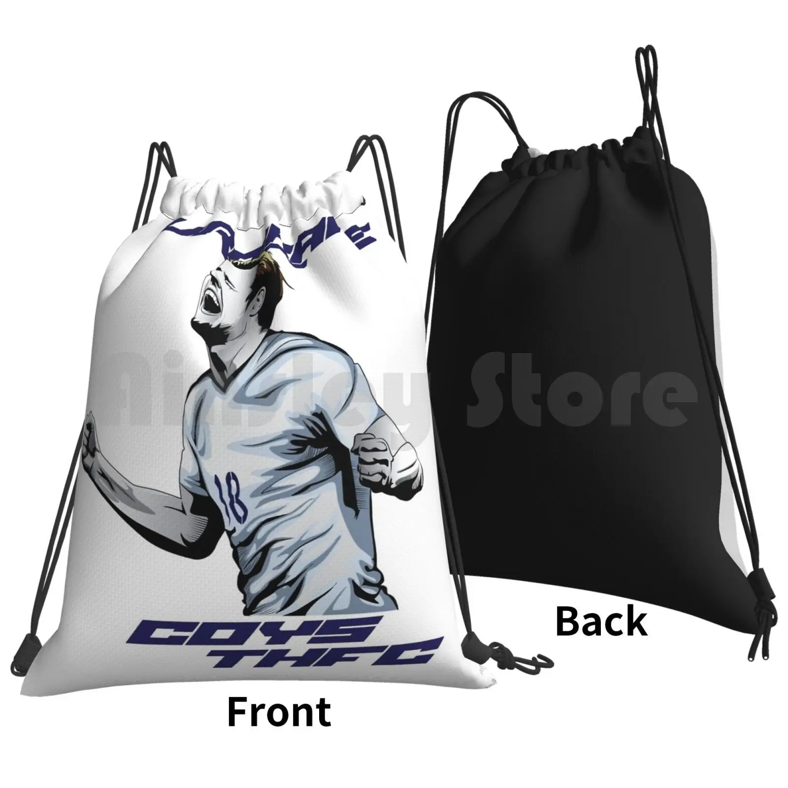 Harry : Hurrikane Backpack Drawstring Bags Gym Bag Waterproof Soccer Football Sports Spurs Harry England British United