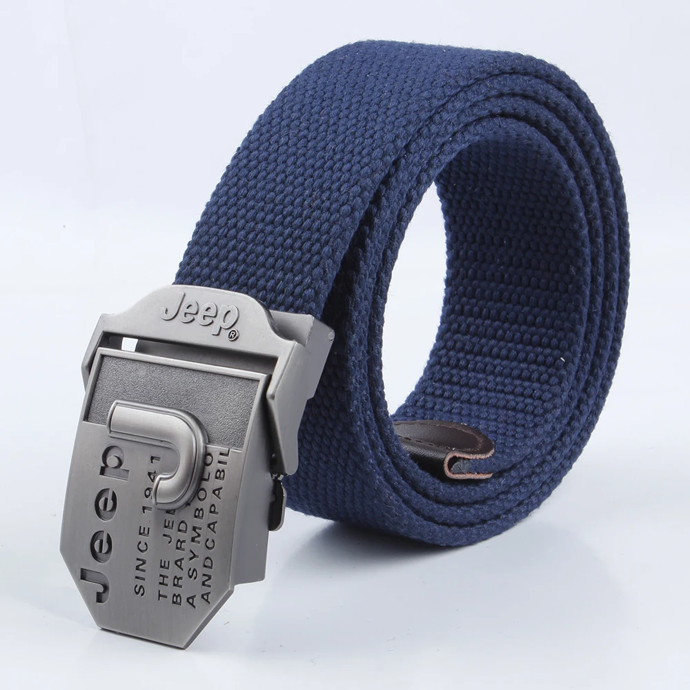 Hot Sale Men Outdoor Tactical Canvas Belt High Quality Alloy Tactical Belt Buckle Police Military Nylon Belt 110-140 Bigger Size