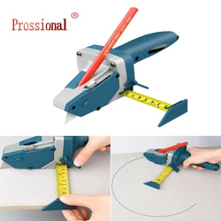 Gypsum Board Cutting tool Drywall Cutting Artifact Tool with Scale  Woodworking Scribe Woodworking Cutting board tools