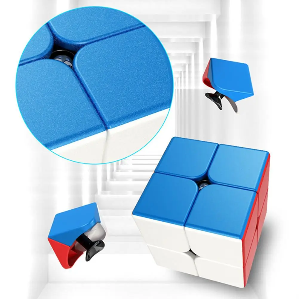 Anti Stress Magische Kubus Nieuwe 2X2 Speed Magic Cube Profissional 2X2X2 Cubo Magico Puzzel educatief Speelgoed Voor Kinderen Kids Geschenken