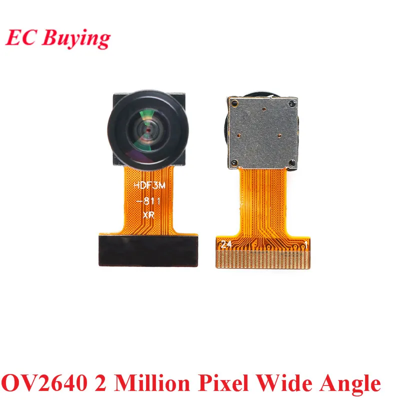 OV2640 OV7670 OV5640-AF Mini Camera Module CMOS Image Sensor ESP32-CAM 2 Million 500W Pixel Wide Angle Monitor Identification