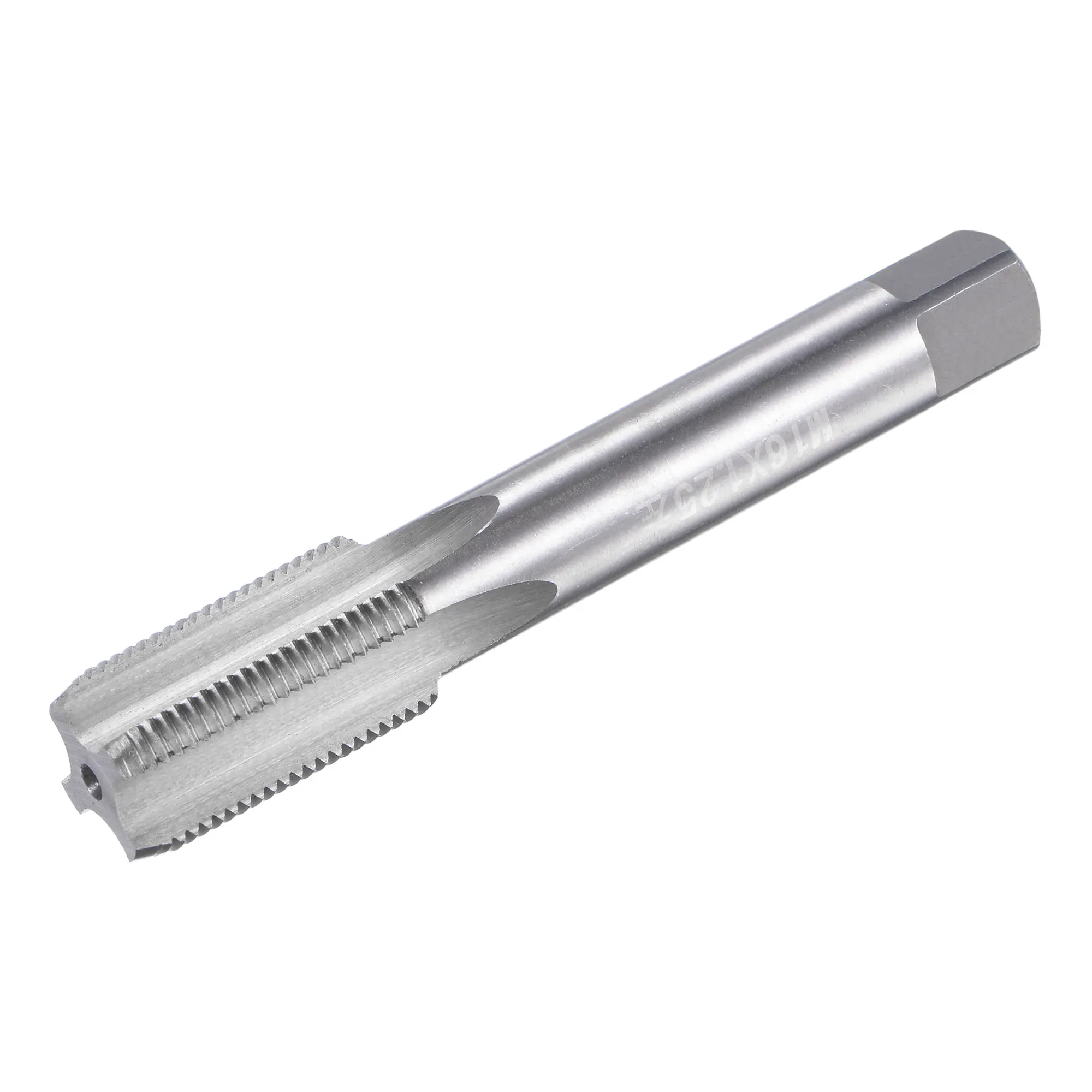 Uxcell Thread Milling Threading Tap M16 x 1.25, Metric Left Hand Machine HSS (High Speed Steel) Uncoated 4 Straight Flutes