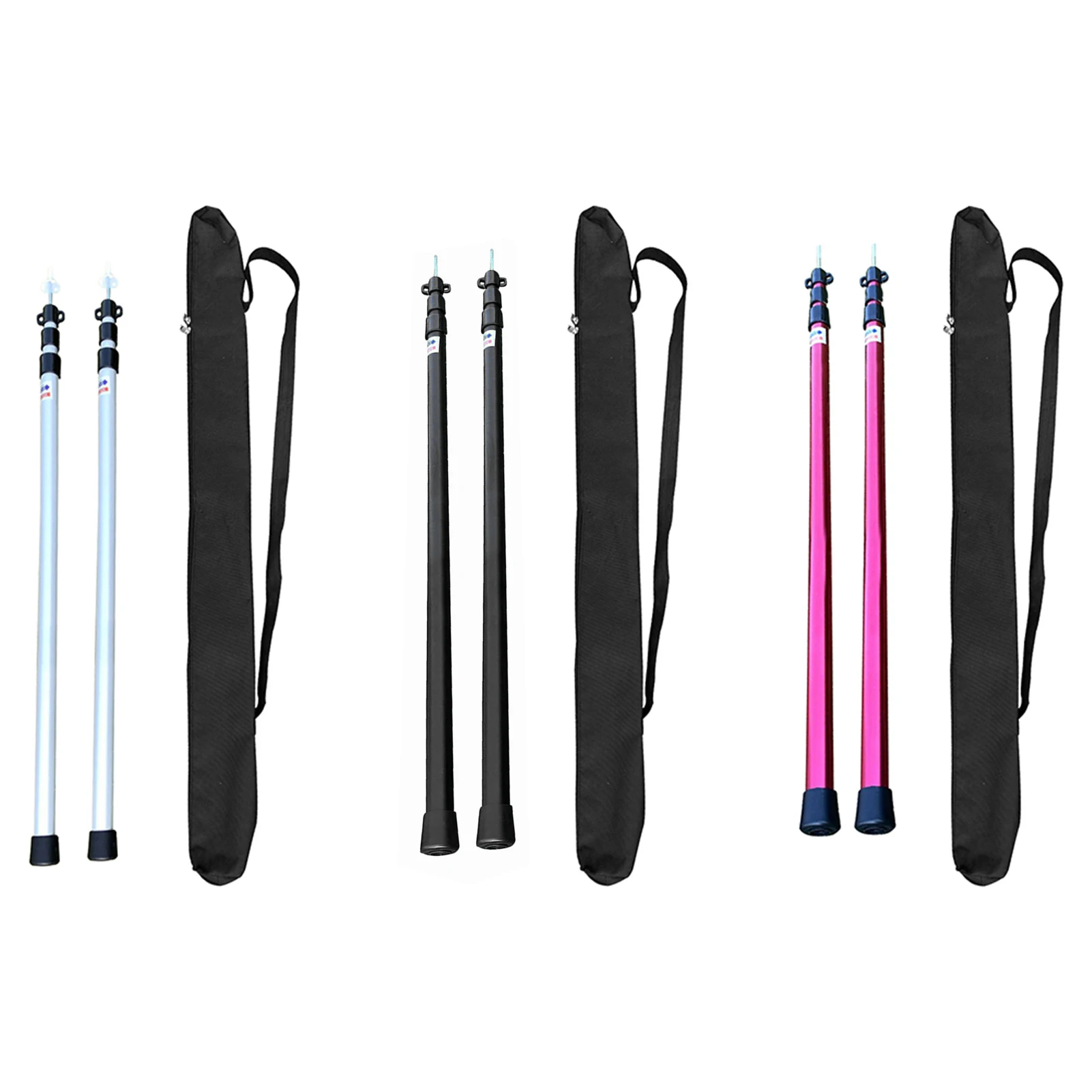2PCS Telescoping 방수포 폴란드 휴대용 교체 캐노피 텐트 천막 도구에 대 한 조정 가능한 알루미늄 막대 야외 캠핑 하이킹 Best5 2PCS Telescoping 방수포 폴란드 휴대용 교체 캐노피 텐트 천막 도구에 대 한 조정 가능한 알루미늄 막대 야외 캠핑 하이킹 Best5