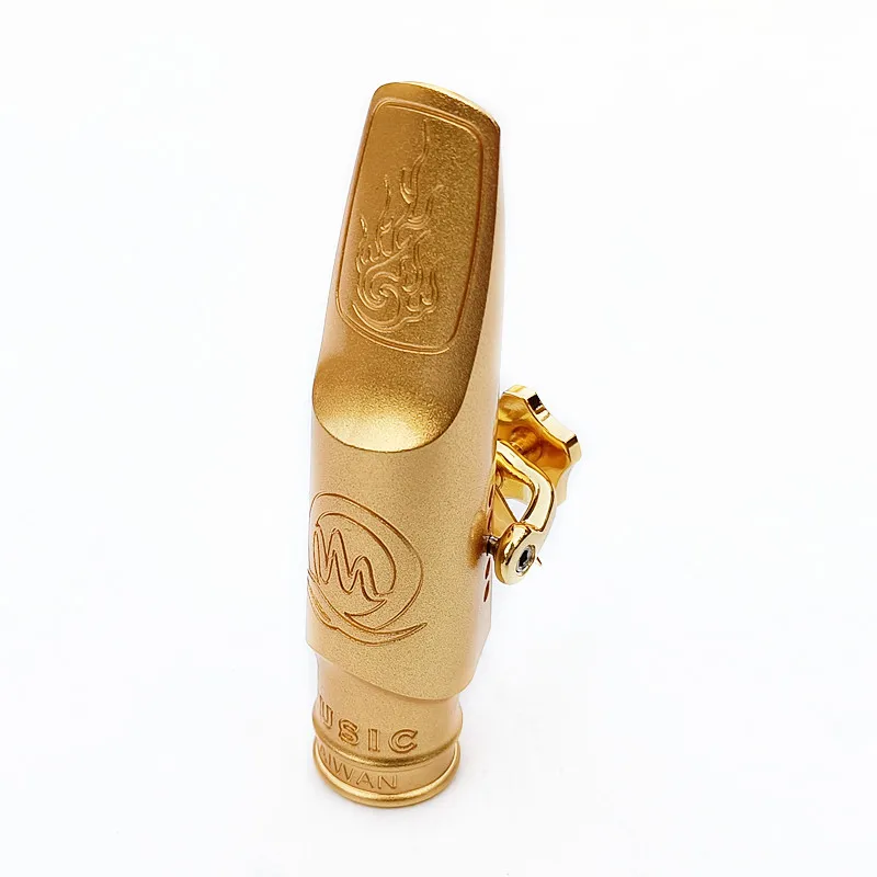 Metal Tenor Soprano Alto Saxophone Mouthpieces Professional Sax Mouthpiece Accessories Gold Plating