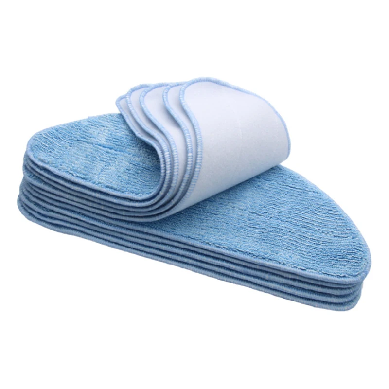 Ilifeのため60個掃除機洗えるモップ布V3 V5 V5s V3s V5sプロv50 x5ぼろクリーニング掃討パッド交換アクセサリー