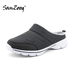 Winter Men Women Plush Slippers Home Indoor Warm House Cotton Shoes Room Lightweight Plus Big Size 47 48 49 Cheap Dropshipping