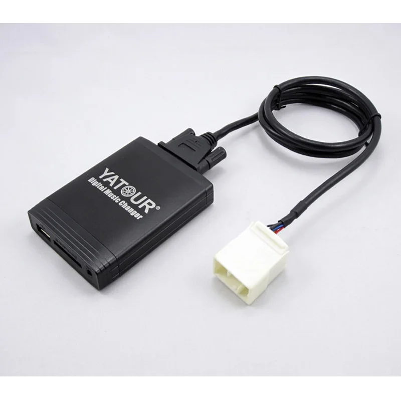 Yatour dla Honda Goldwing GL1800 2001-2010 samochodowa zmieniarka cyfrowa USB MP3 AUX adapter interfejs Audio MP3 USB SD Bluetooth