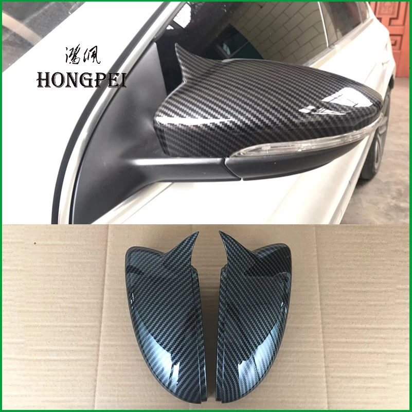 

FOR Volkswagen Scirocco 2009-2017 DOOR SIDE WING REARVIEW MIRROR COVER Replace TRIM Car-Styling Auto Accessories
