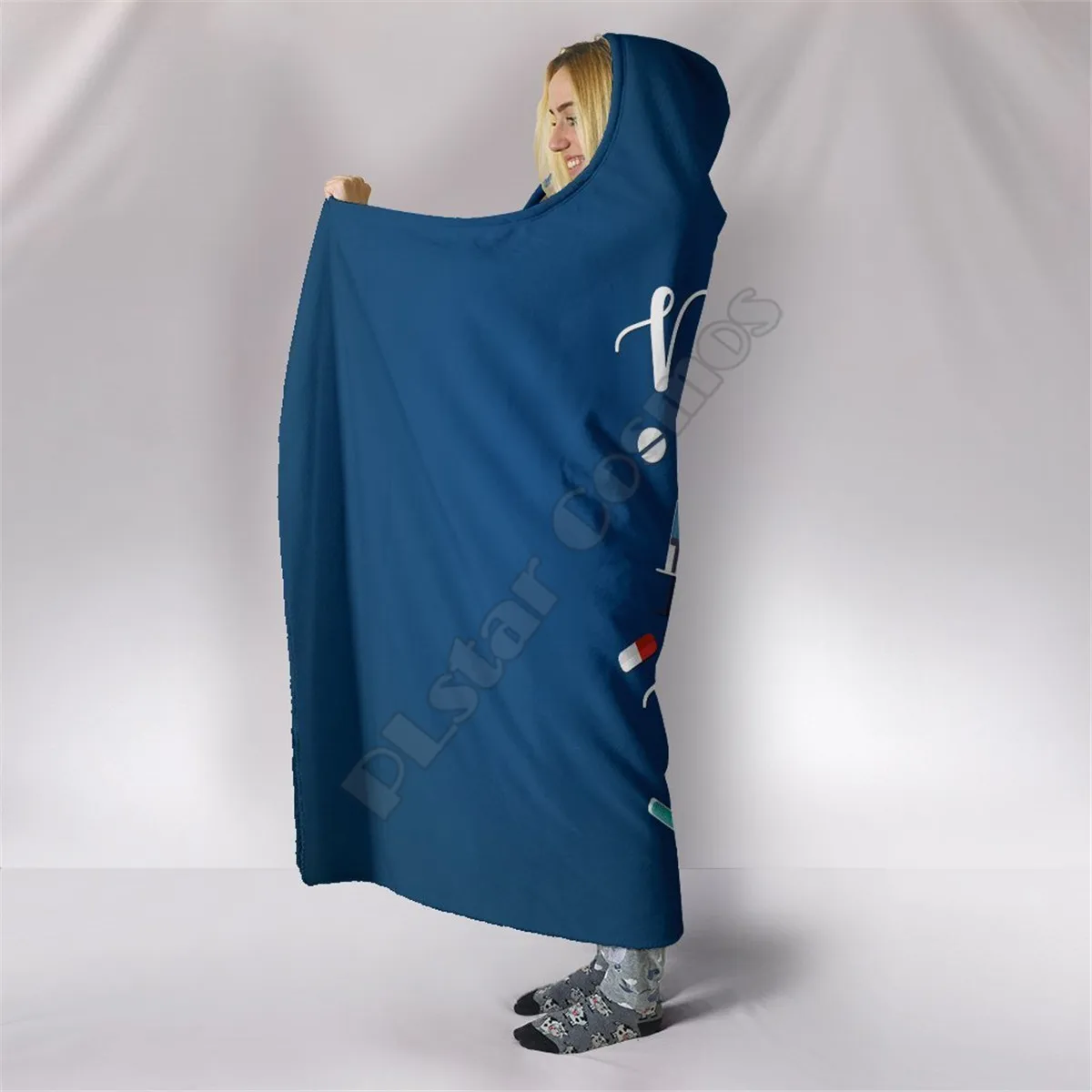 Nursing Works Hooded Blanket 3D printed Wearable Blanket Adults Kids Various Types Hooded Blanket Wearable 04