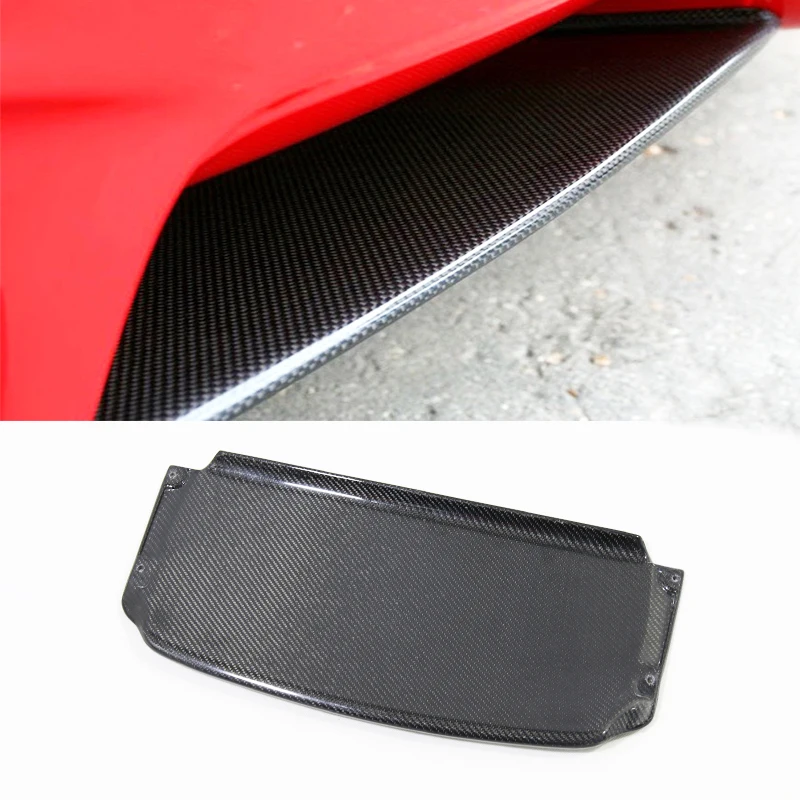 

For Ferrari F430 Real Carbon Fiber Bottom Guard Board Surrounded By Front Lip Front Lip Middle Guard Retrofitting Exterior Trim